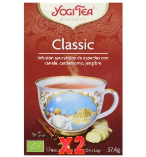 Pack de 2 unidades Yogi Tea Chai Classic 17 X 2,2 G Yogi Tea