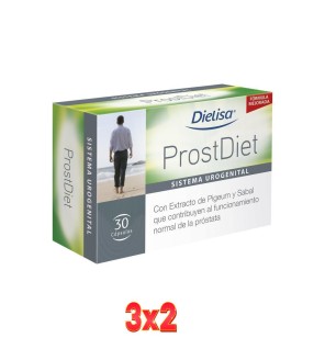 Pack 3x2 unidades Prost Diet Envase 30 Cápsulas Dietisa