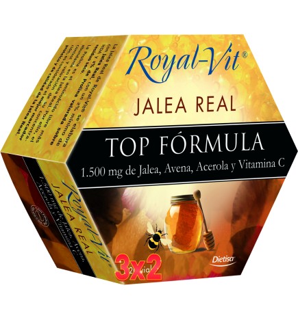Pack 3x2 unidades Royal-Vit Top Fórmula 20 Viales Dietisa