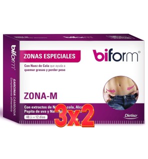 Pack 3x2 unidades Zona-M Envase 48 Cápsulas Dietisa