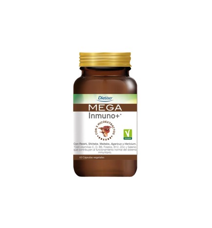 Mega Inmuno + Envase 60 Cápsulas Dietisa