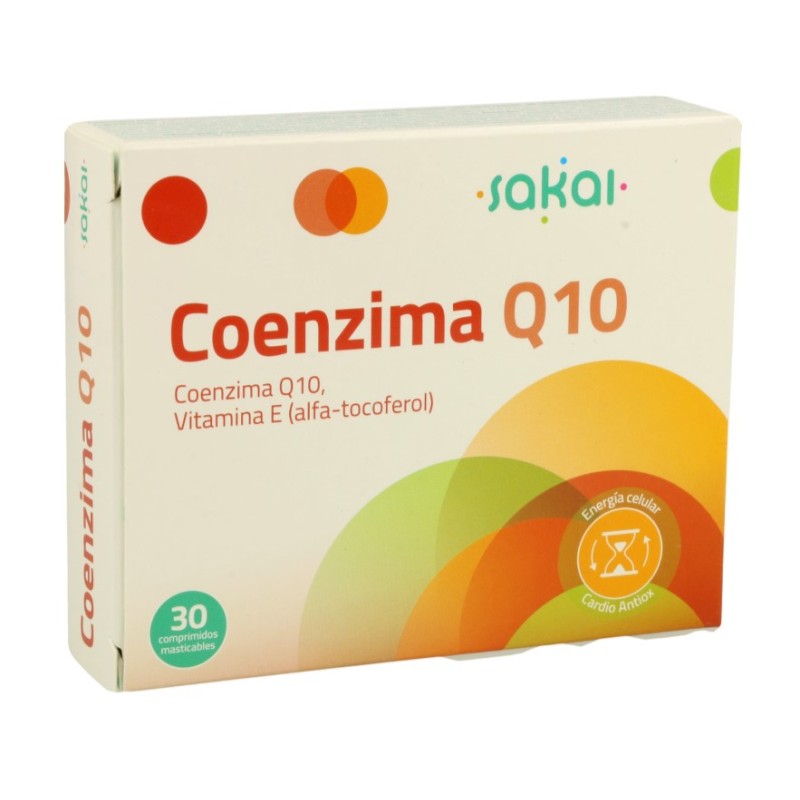 Coenzima Q-10 30 Comprimidos Sakai