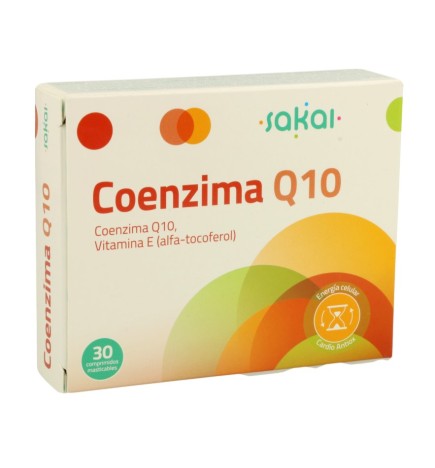 Coenzima Q-10 30 Comprimidos Sakai