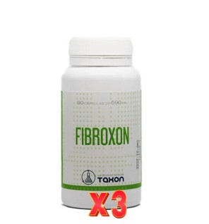 Pack de 3 unidades Fibroxon 90 Capsulas de Taxon