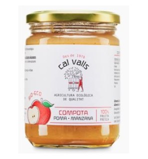 Compota De Manzana 400 Gramos Eco Cal Valls