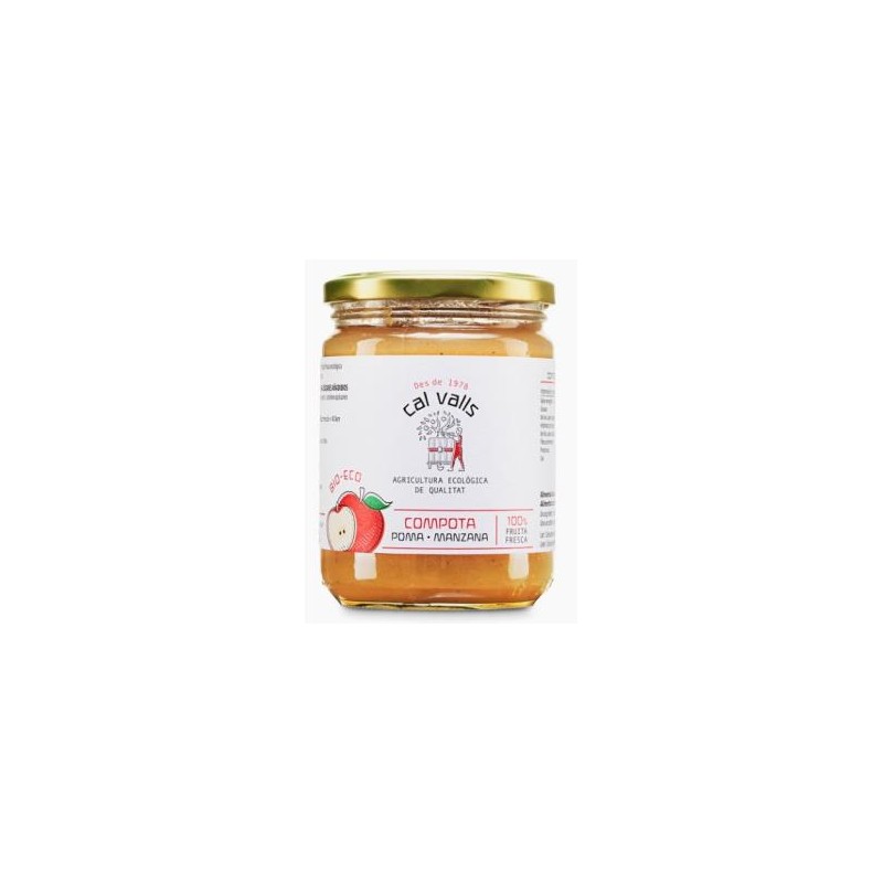 Compota De Manzana 400 Gramos Eco Cal Valls