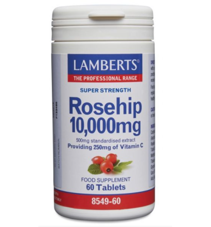 Escaramujo 10.000 Mg 60 Tabletas Lamberts