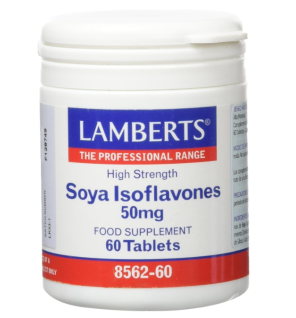 Isoflavonas De Soja 50 Mg 60 Tabletas Lamberts