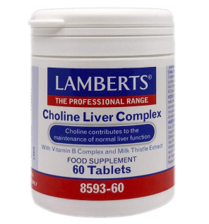 Choline Liver Complex (Cardo Mariano Y Vit. B) 60 Tabletas Lamberts
