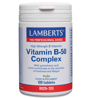 Complejo De Vitaminas B-50 120 Tabletas Lamberts