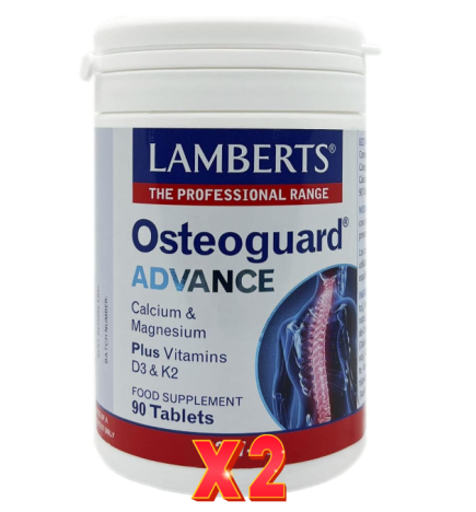 Pack de 2 unidades Osteoguard® Advance 90 Tabletas Lamberts