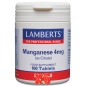 Pack de 5 unidades Manganeso 4 Mg (Como Citrato) 100 Tabletas Lamberts