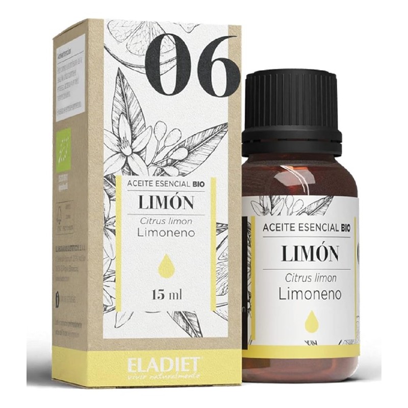 Esencia Limón Bio 15 Ml. Eladiet