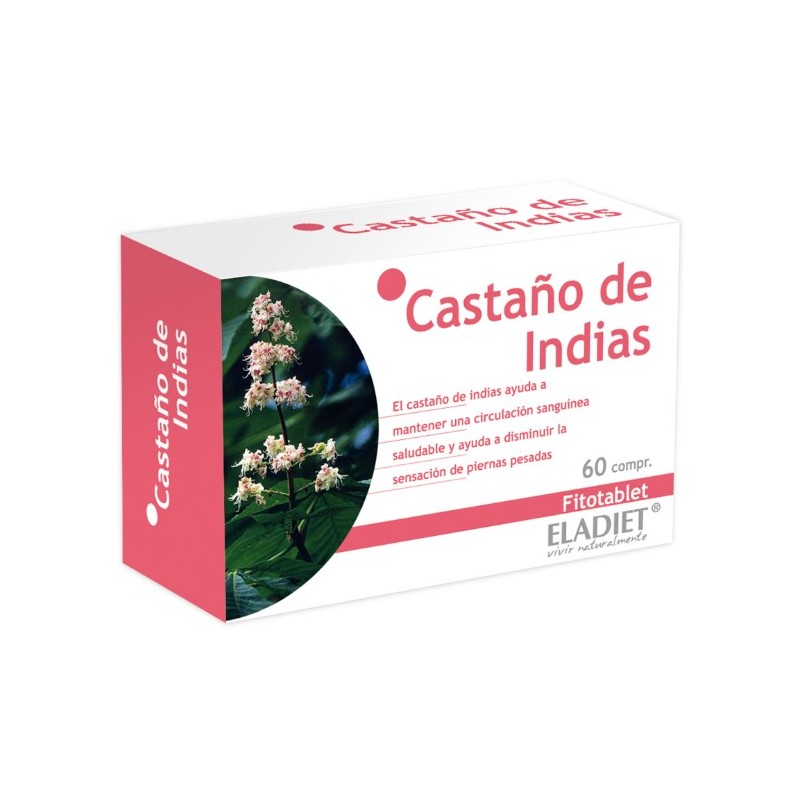 Castaño In. 60 comprimidos De 330 Mg Eladiet Castaño In. 60 comprimidos De 330 Mg Eladiet