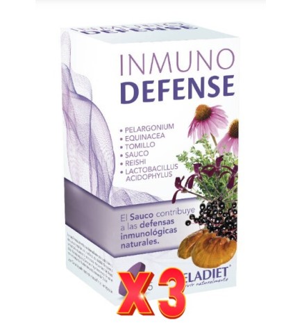 Pack de 3 unidades Inmuno Defense 45 comprimidos Eladiet