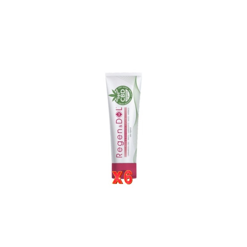 Pack de 6 unidades Regendol Crema CBD 200 Ml Eladiet Pack de 6 unidades Regendol Crema CBD 200 Ml Eladiet