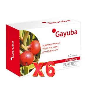 Pack de 6 unidades Gayuba 60 comprimidos De 330 Mg Eladiet