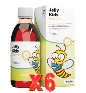 Pack de 6 unidades Jelly Kids Prevent 250 Ml Eladiet