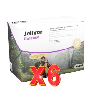 Pack de 6 unidades Jellyor Jalea Defense 20 sticks Eladiet