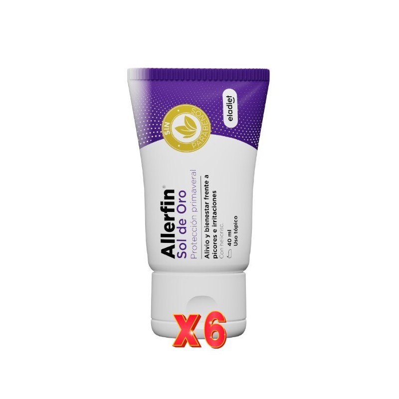 Pack de 6 unidades Crema Sol De Oro 40Ml Eladiet