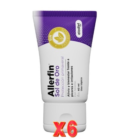 Pack de 6 unidades Crema Sol De Oro 40Ml Eladiet