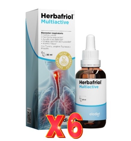 Pack de 6 unidades Herbafriol Multiactive  30 ml Eladiet