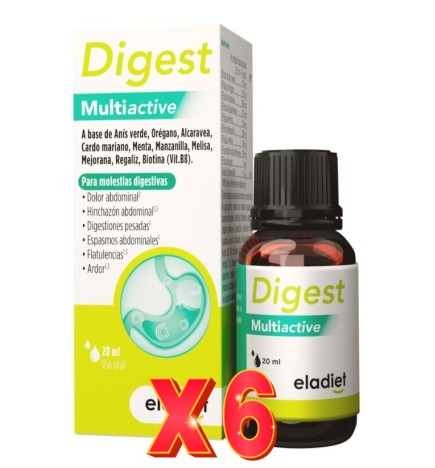 Pack de 6 unidades Digest Multiactive Eladiet