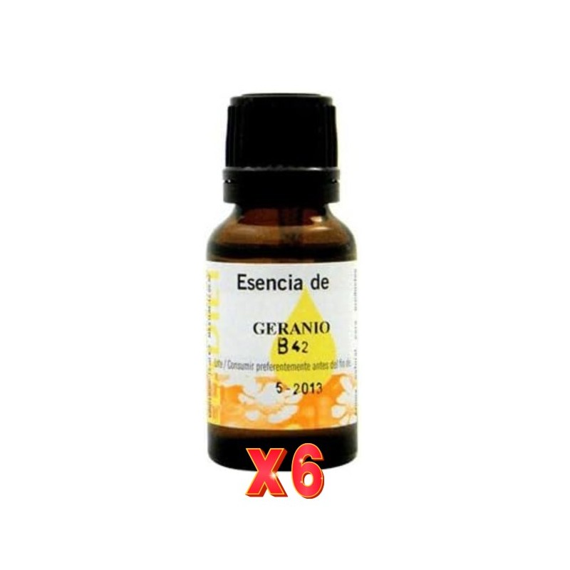 Pack de 6 unidades Aceite Esencial Geranio 15 Ml Eladiet