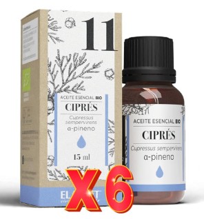 Pack de 6 unidades Esencia Ciprés Bio Eladiet