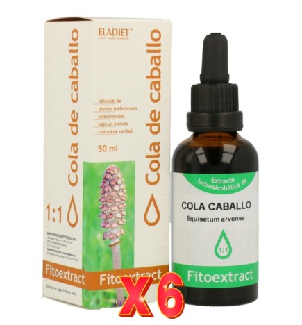 Pack de 6 unidades Fitoextrac Cola Caballo 50Ml Eladiet