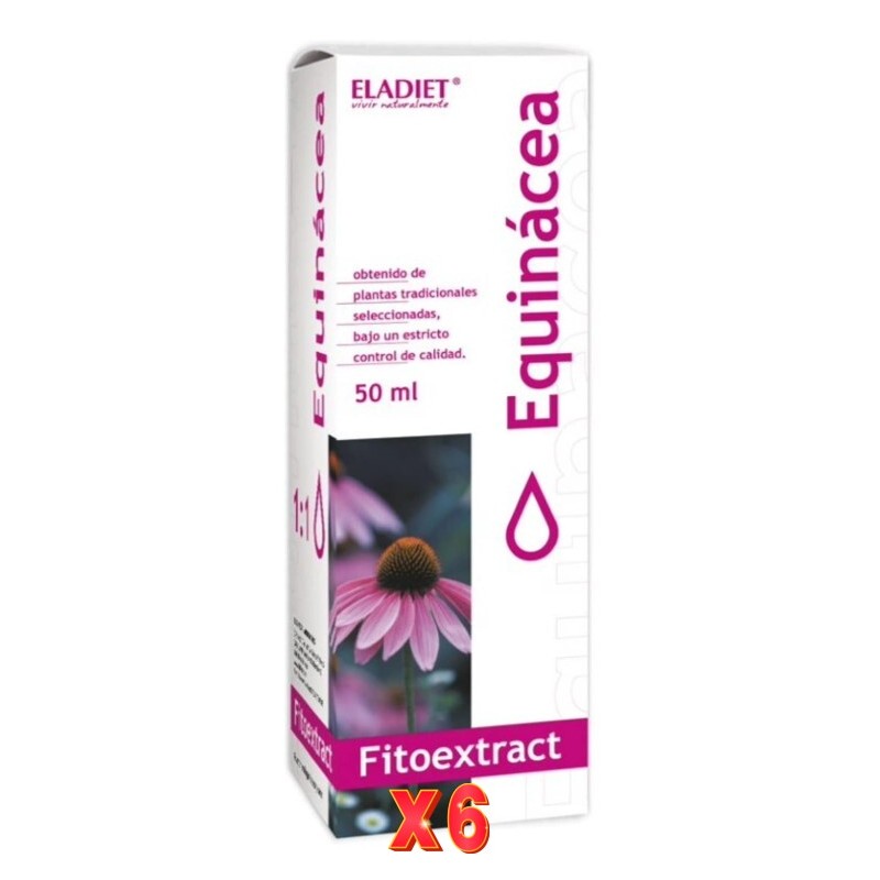 Pack de 6 unidades Fitoextrac Equinacea 50Ml Eladiet