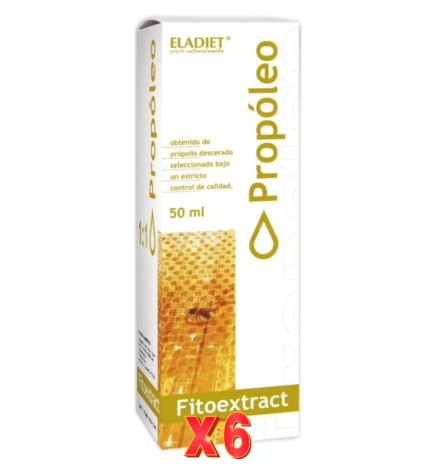 Pack de 6 unidades Fitoextrac Propoleo 50Ml Eladiet