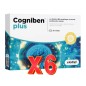 Pack de 6 unidades Cogniben Plus 30 comprimidos Eladiet Pack de 6 unidades Cogniben Plus 30 comprimidos Eladiet