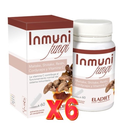 Pack de 6 unidades Inmuni Fungi 60 Cápsulas Eladiet