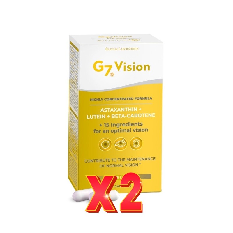 Pack de 2 unidades Silicium G7 Vision 60 Cápsulas