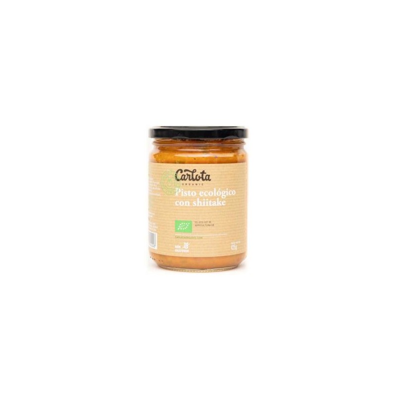 Pisto Con Shiitake 425 Gramos Eco Sg Vegan Carlota Organic