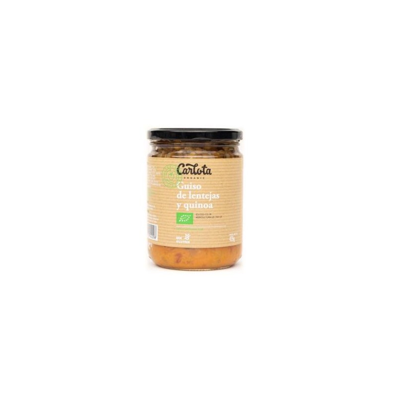 Guiso De Lentejas Y Quinoa 425 Gramos Eco Sg Vegan Carlota Organic Guiso De Lentejas Y Quinoa 425 Gramos Eco Sg Vegan Carlota Organic