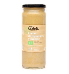 Crema De Legumbres Y Shiitake 450 Gramos Eco Sg Vegan Carlota Organic