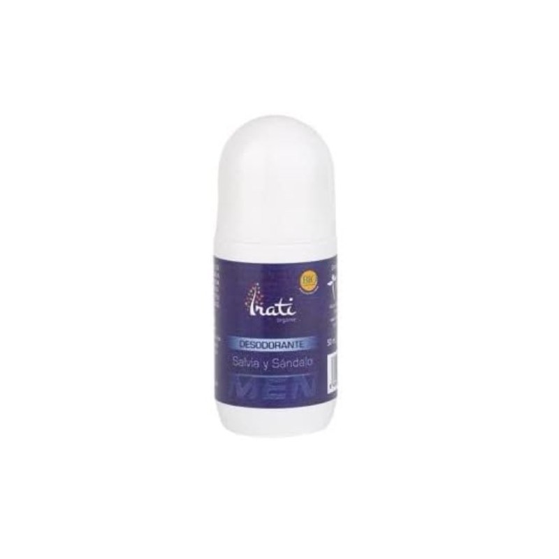Desodorante Roll-On Salvia Y Sándalo 50 Ml. IRATI ORGANIC Desodorante Roll-On Salvia Y Sándalo 50 Ml. IRATI ORGANIC