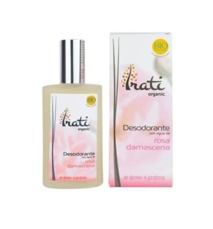 Desodorante Rosa Damascena 100 Ml. IRATI ORGANIC