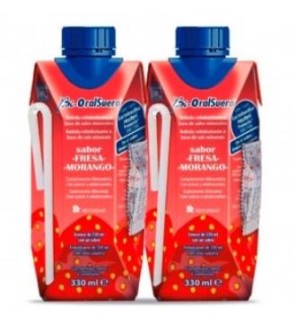 Bioralsuero Fresa 2X330 Ml Casen