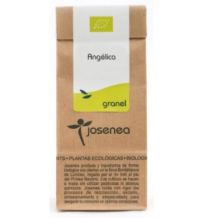 Angélica Bio 50 Gr. Bolsa Kraft Granel 50 Gr. JOSENEA