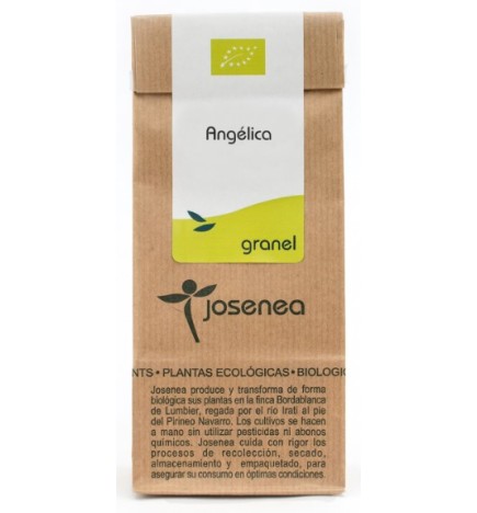 Angélica Bio 50 Gr. Bolsa Kraft Granel 50 Gr. JOSENEA