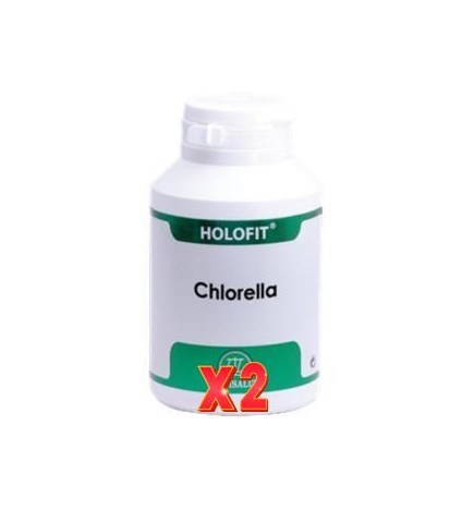 Pack de 2 unidades Holofit Chlorella (Con Pared Celular Rota) 180 Cápsulas. EQUISALUD