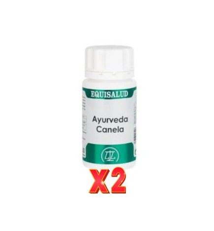 Pack de 2 unidades Ayurveda Canela 50 Cápsulas. EQUISALUD