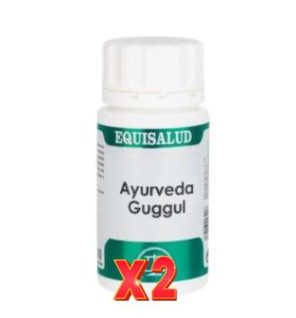 Pack de 2 unidades Ayurveda Guggul 50 Cápsulas. EQUISALUD