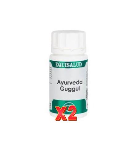 Pack de 2 unidades Ayurveda Guggul 50 Cápsulas. EQUISALUD