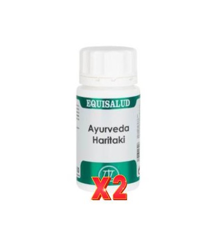 Pack de 2 unidades Ayurveda Haritaki 50 Cápsulas. EQUISALUD