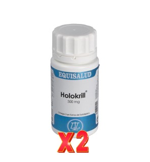 Pack de 2 unidades Holokrill 60 Perlas EQUISALUD