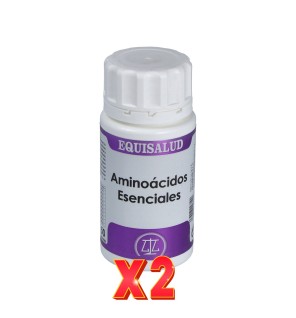 Pack de 2 unidades Aminoácidos Esenciales 50 Cápsulas. EQUISALUD
